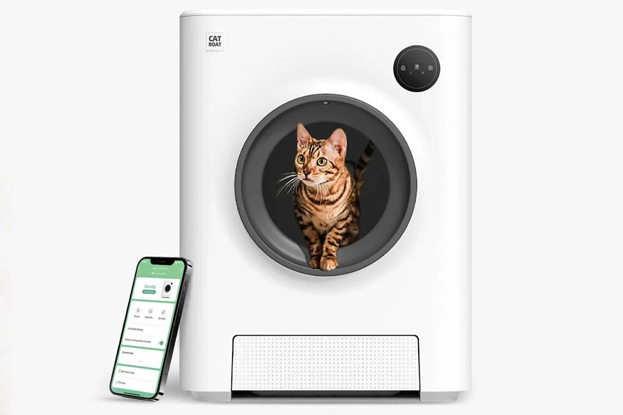 automatic litter box for large cats