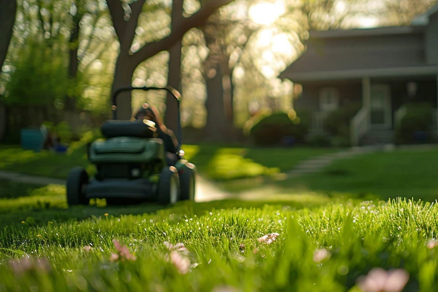 push electric lawn mower